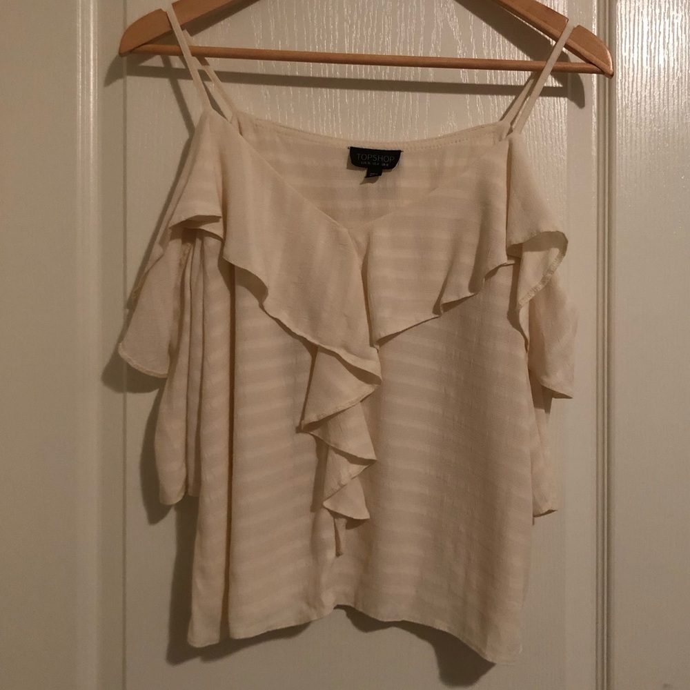 Top Shop Off the Shoulder blouse